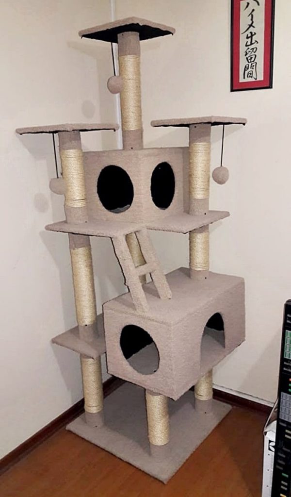 Rascador Para Gatos Mascotas Modelo Gaby goofertas 5