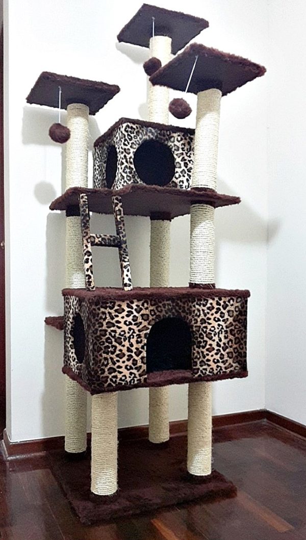 Rascador Para Gatos Mascotas Modelo Gaby - Imagen 6