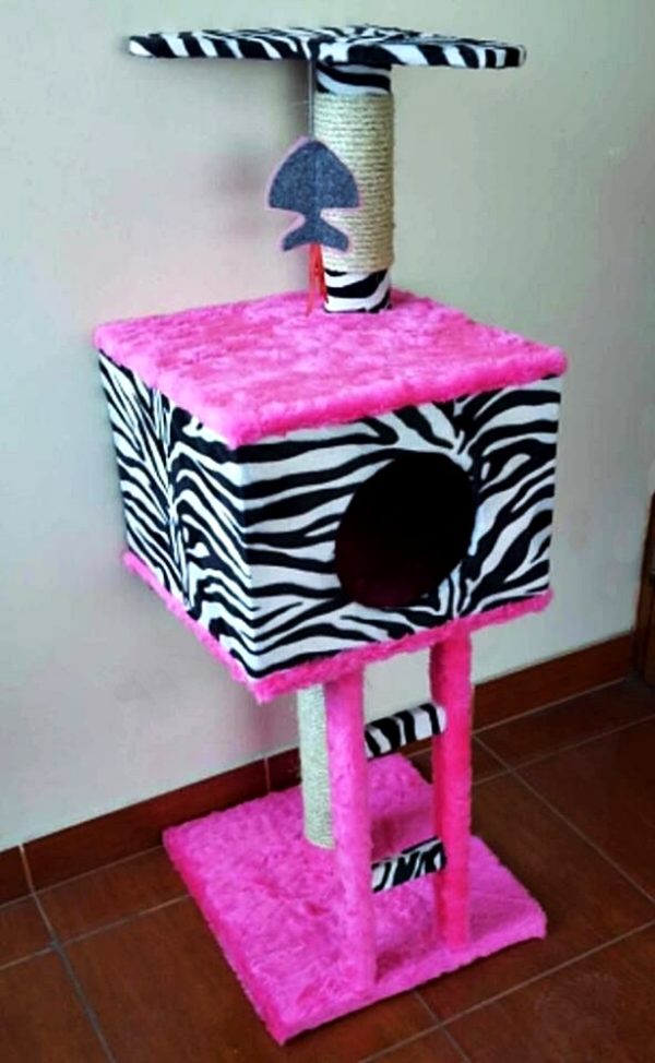 Rascador Para Gatos Mascotas Modelo Michi 23 - Imagen 3