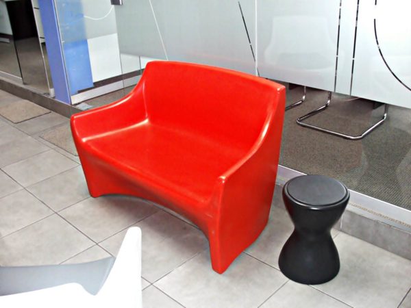 Sillón de plástico sofá 2 cuerpos polietileno goofertas 6