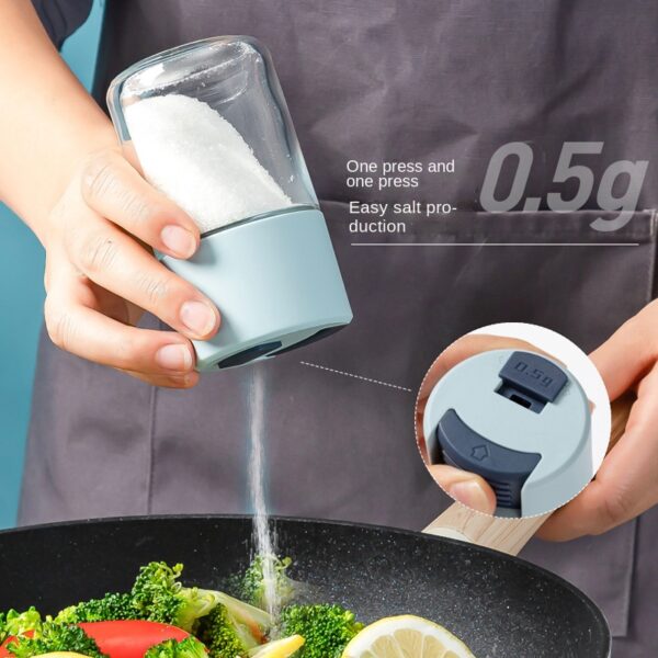 Salero de lujo Agitador de sal Control de sal de 0.5g goofertas 4