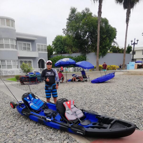 Kayak de pesca Crucero Deluxe 2 Remos - Imagen 10