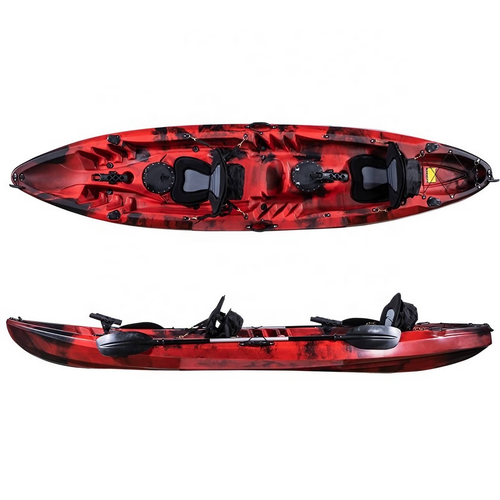 Kayak Rojo para 2 personas Gravital JP-DK06-R goofertas 4