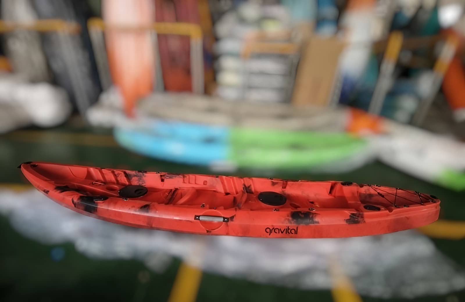 Kayak Rojo para 2 personas Gravital JP-DK06-R - Image 5
