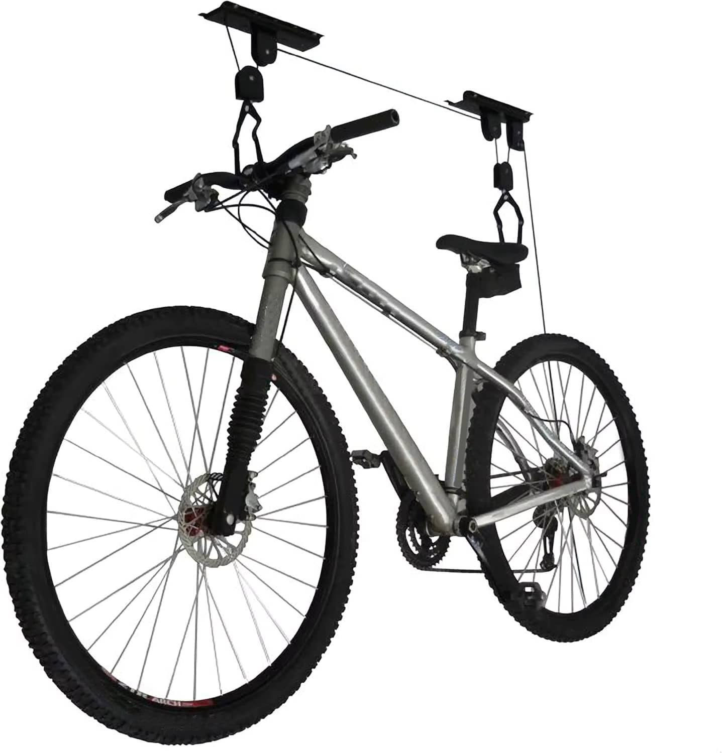 Sistema de polea superior para polipastos de bicicletas o escaleras goofertas 3